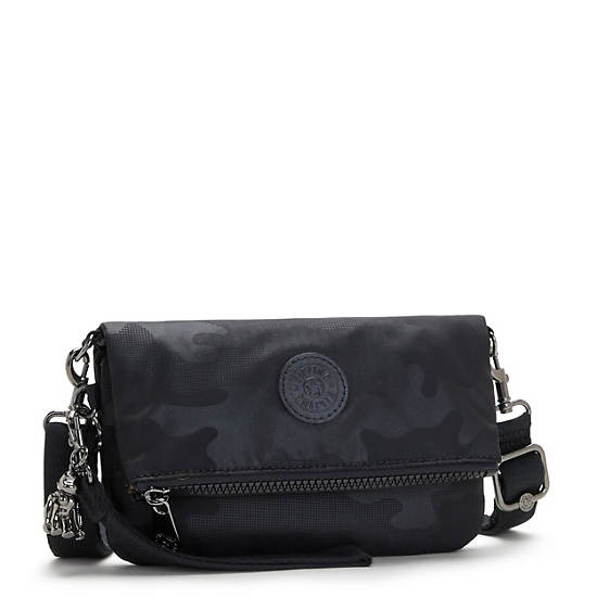 Kipling Lynne 3-in-1 Convertible Crossbody Väska Svarta Camo | SE 2028BE